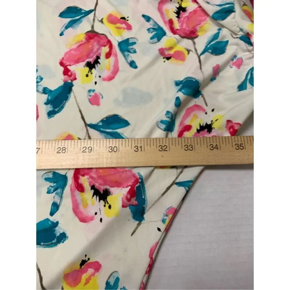 Floral Patterned Slouchy Blouse - Picture 6 of 7